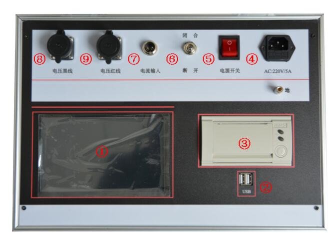電容電感測(cè)試儀廠家儀器面板 電容電感測(cè)試儀廠家儀器面板
